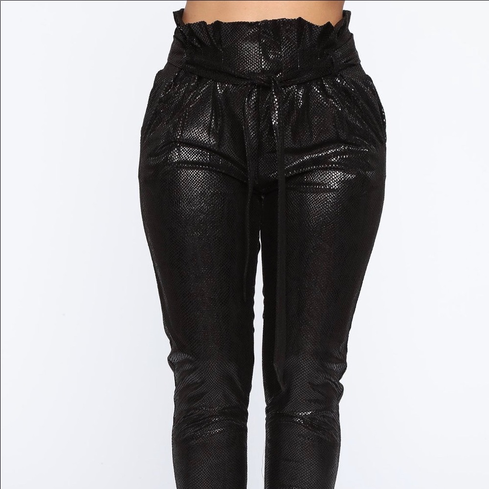 Paper bag pants